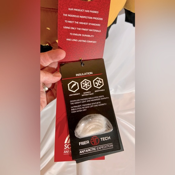 NWT Timberland Southpole Puffy Coat (Large) - Picture 5 of 11